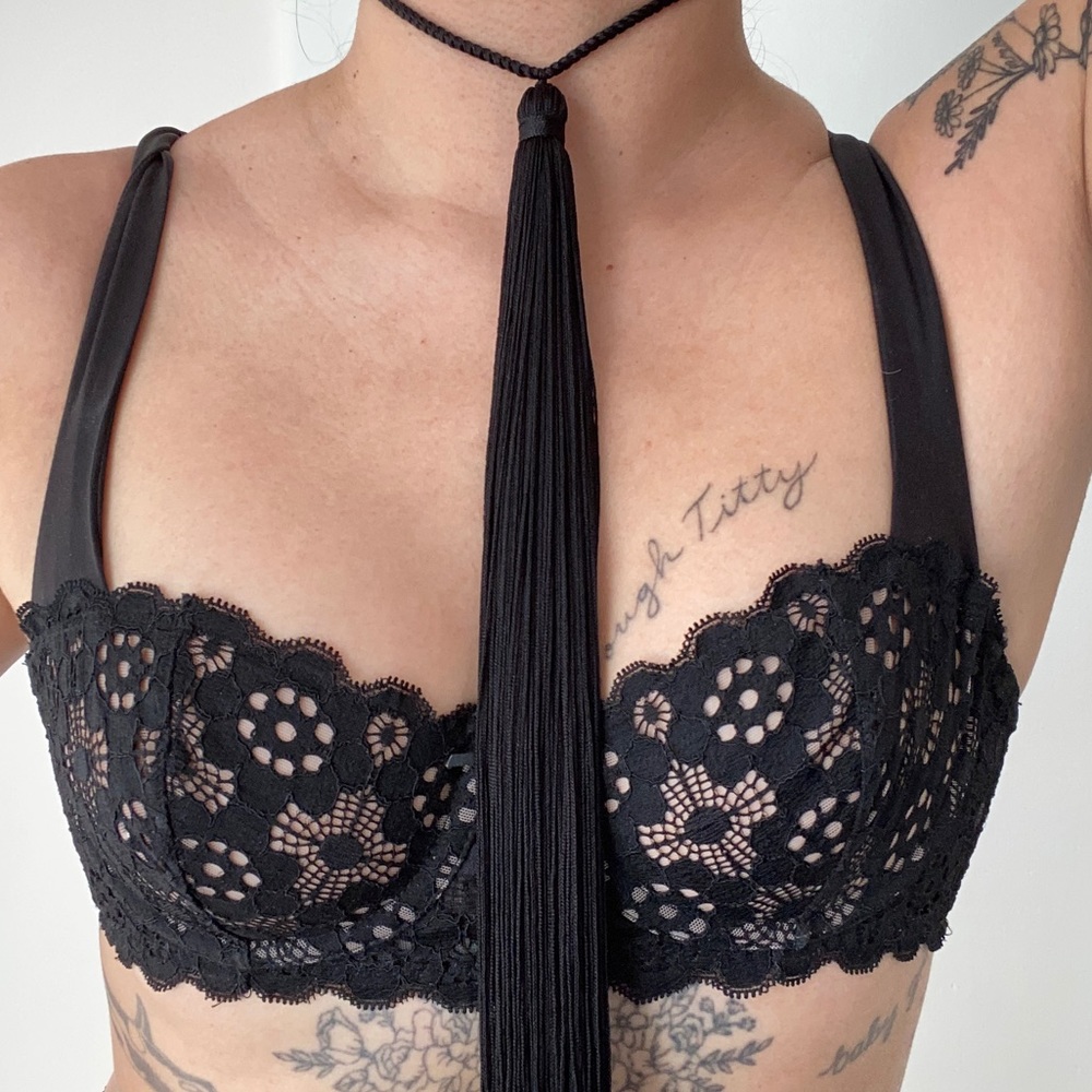 Saint Laurent Tassel Choker